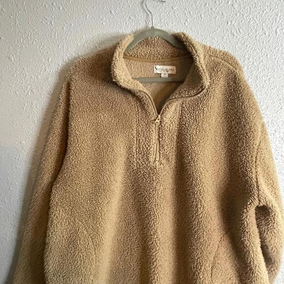 Koolaburra by UGG 1/4 zip Sherpa Pullover Size 1X - Picture 2 of 6